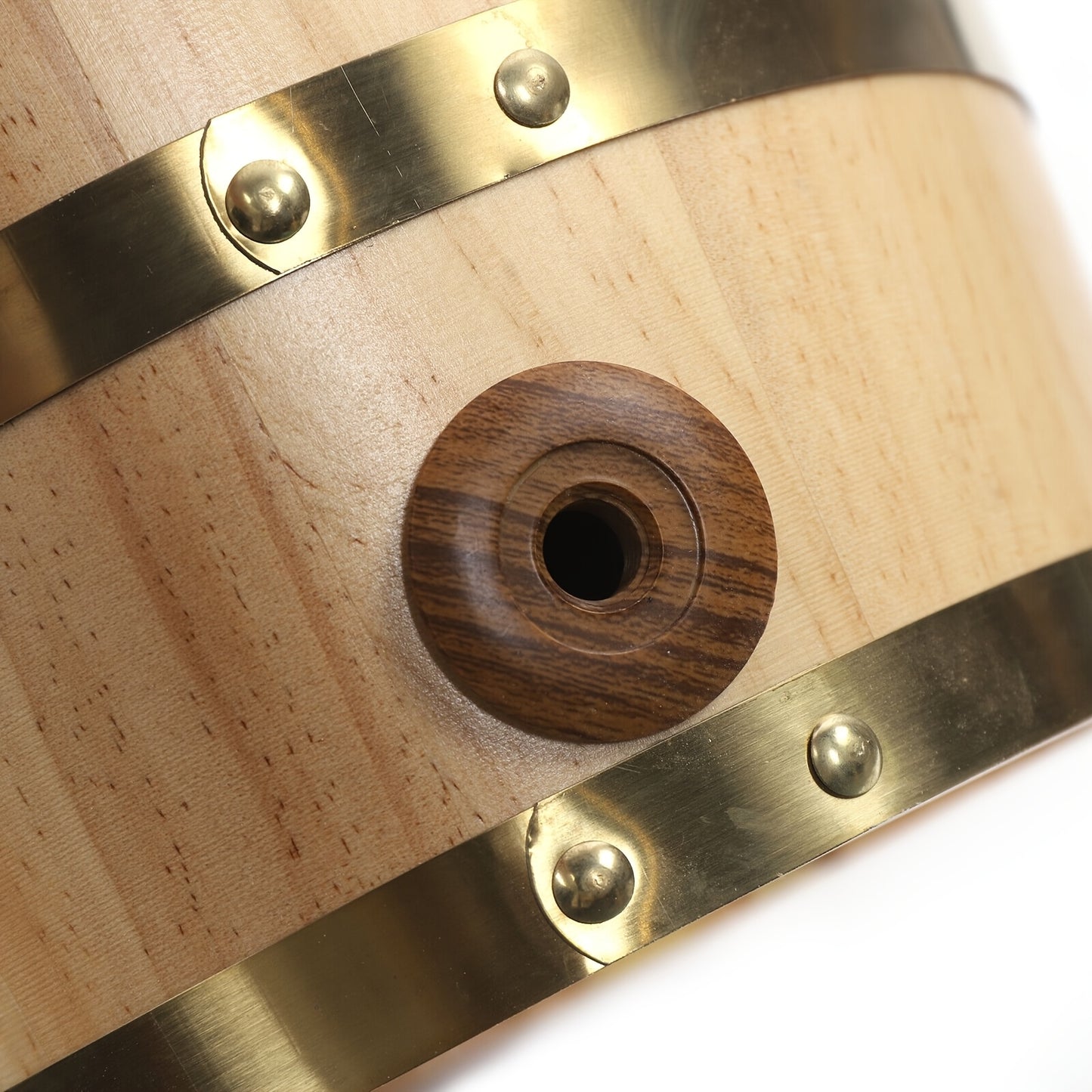 Vertical Wooden Wine Barrel, Pine Wine Barrel 2.64gal, High-Quality, Sturdy, And Durable, Used In Homes, Hotels, Companies, Bars, Kitchens, Tea Rooms, Cabinets, And Restaurants