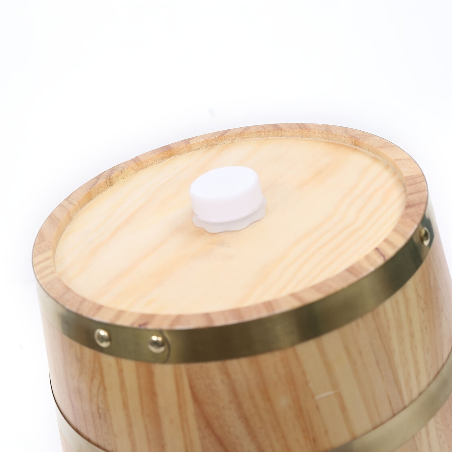 Vertical Wooden Wine Barrel, Pine Wine Barrel 2.64gal, High-Quality, Sturdy, And Durable, Used In Homes, Hotels, Companies, Bars, Kitchens, Tea Rooms, Cabinets, And Restaurants