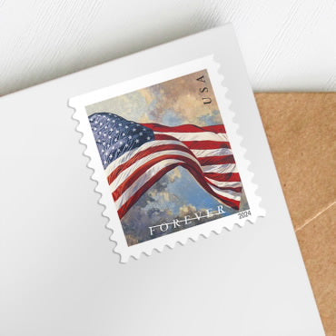 2024 U.S Flag Forever Stamps Booklet 500pcs