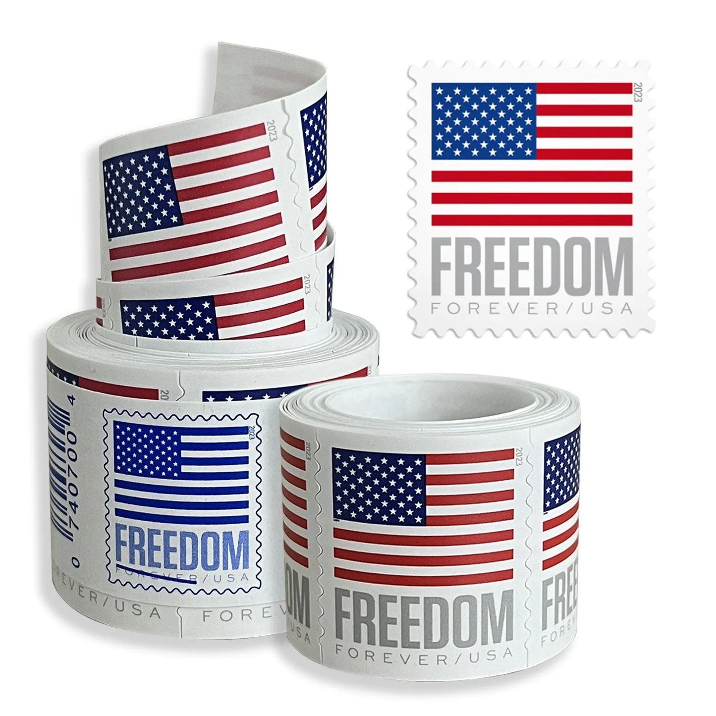2023 U.S Flag Forever Stamps Roll 500pcs