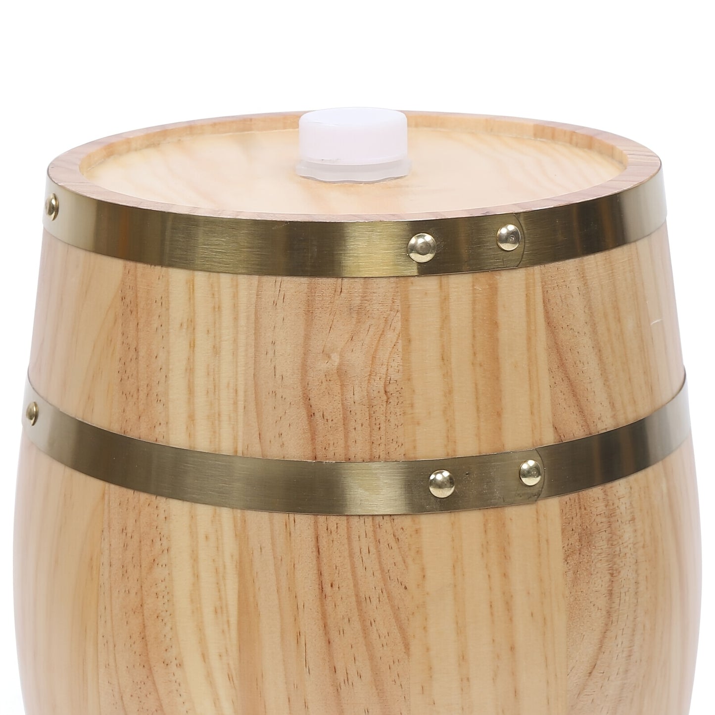 Vertical Wooden Wine Barrel, Pine Wine Barrel 2.64gal, High-Quality, Sturdy, And Durable, Used In Homes, Hotels, Companies, Bars, Kitchens, Tea Rooms, Cabinets, And Restaurants