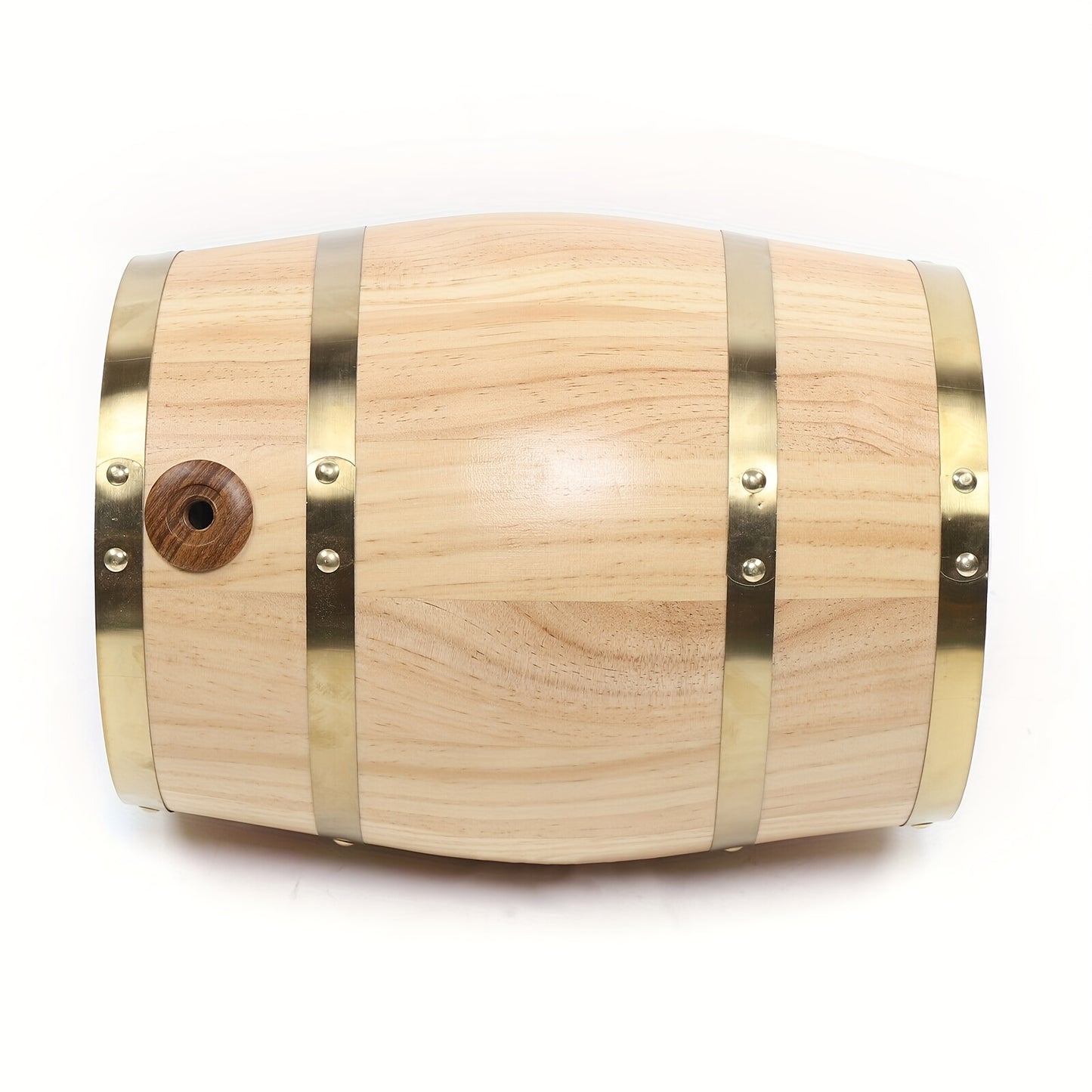 Vertical Wooden Wine Barrel, Pine Wine Barrel 2.64gal, High-Quality, Sturdy, And Durable, Used In Homes, Hotels, Companies, Bars, Kitchens, Tea Rooms, Cabinets, And Restaurants