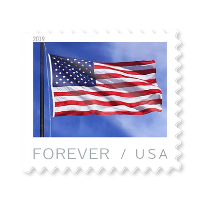 2019 U.S Flag Forever Stamps Booklet 100pcs