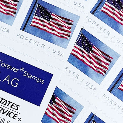2019 U.S Flag Forever Stamps Booklet 500pcs