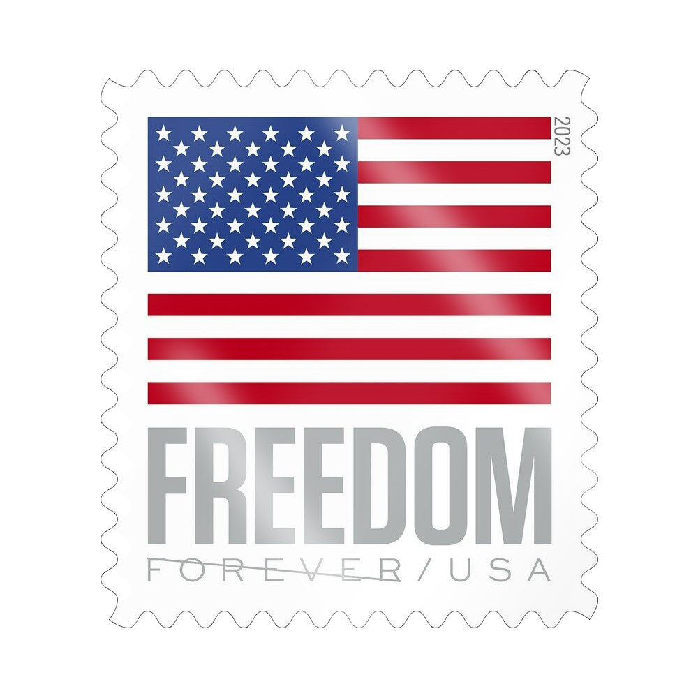 2023 U.S Flag Forever Stamps Booklet 500pcs